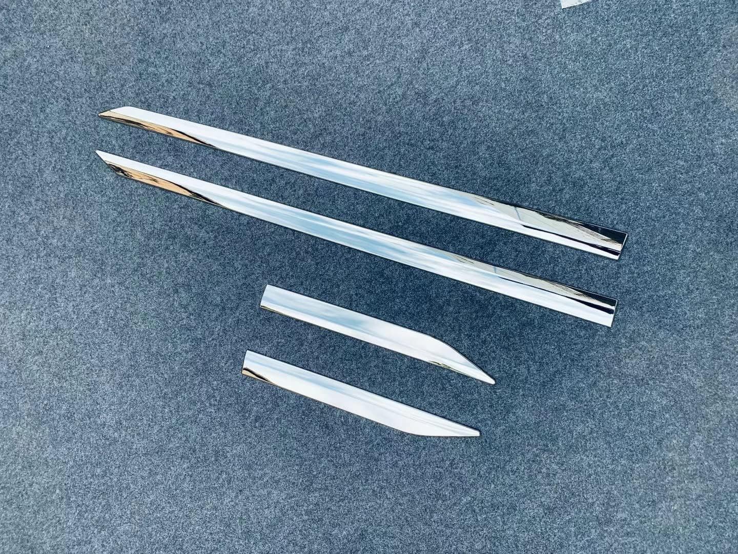 Car Body Stainless Steel Side Door Molding Cover Trim, for Toyota Corolla Cross 2020 2021 2022 2023, Auto Parts Chrome 6PCS Set