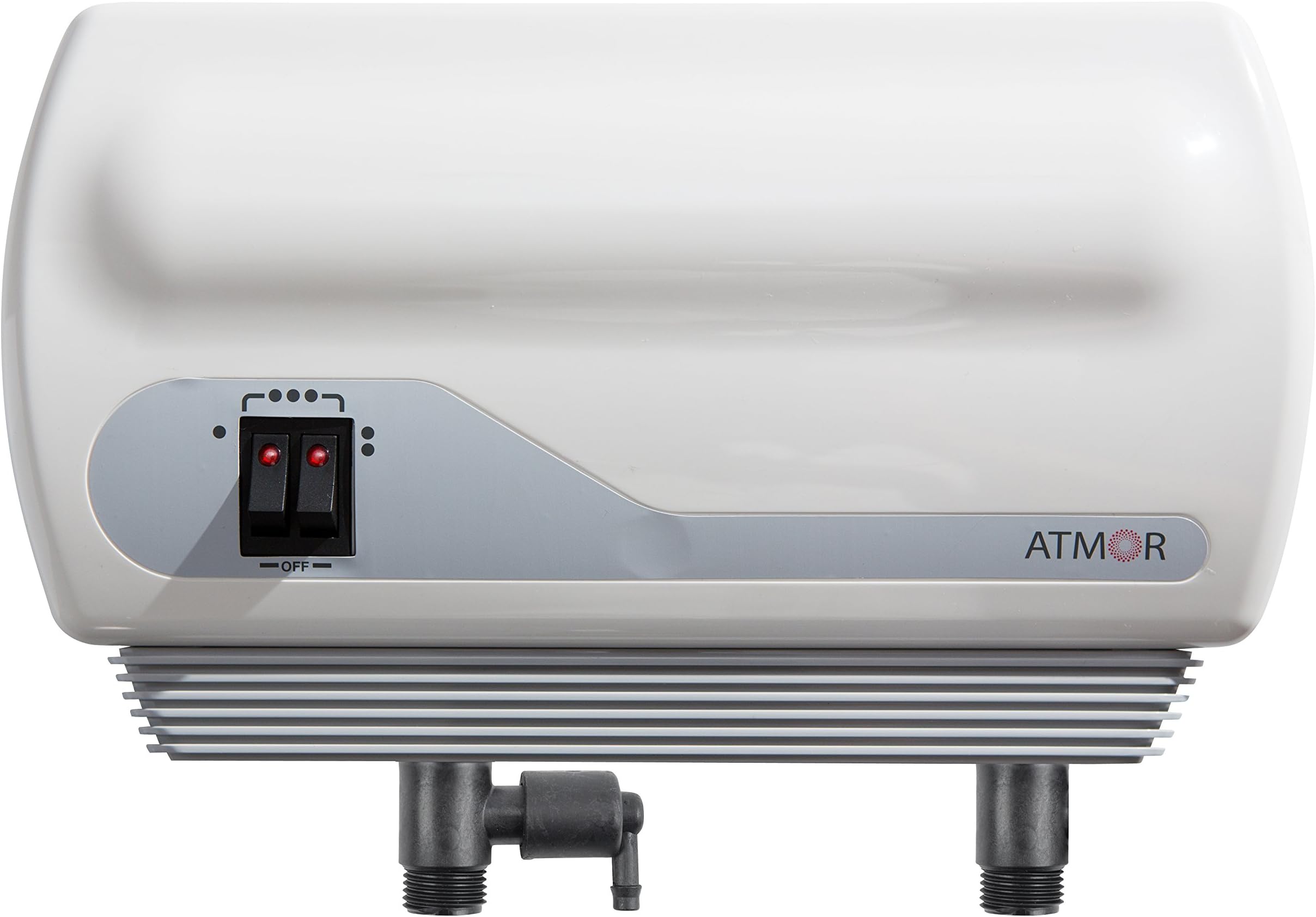 AH-900-3 Hand Washing Single Point-of-Use Tankless Electric Instant Water Heater with Pressure Relief Device (PRD) and 0.5 GPM Sink Aerator, 3kW/110V, 3.5kw/110v, White