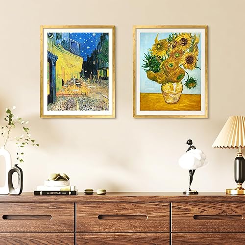 Vista 136 de upsimples - Portarretratos de 8.5 x 11 pulgadas, para fotos de 6 x 8 pulgadas con paspartú o de 8.5 x 11 pulgadas sin paspartú, marcos de fotos