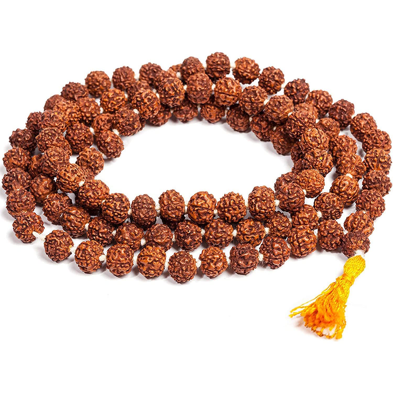 Rudraksha Mala pour votre séance de yoga et méditation quotidienne à la maison