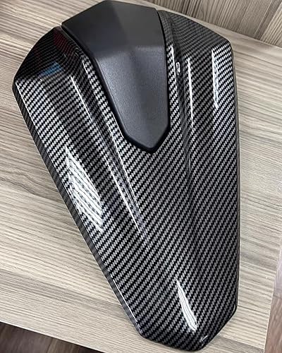 Miniatura 3 de Para Ninja 400 Z400, accesorios de motocicleta, cubierta trasera para asiento de pasajero trasero (grano de carbono)
