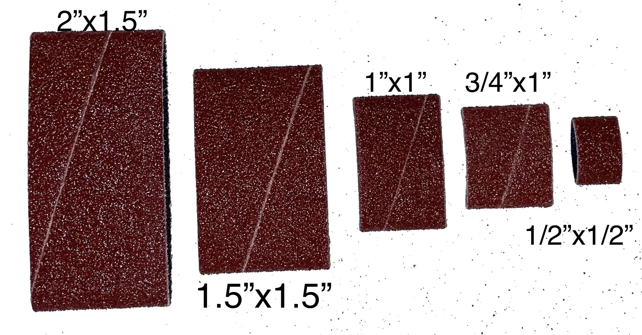 Ensemble De 252 Manchons De Ponçage Avec Boîte Gratuite Comprenant 240 Bandes De Ponçage Et 12 Sanding Rollers For Dremel Rotary Tool 69452589