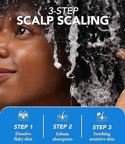 Miniatura 5 de MEDIALL Champú exfoliante purificante para el cuero cabelludo, 10.14 onzas líquidas, champú para la caspa para hombres y mujeres, champú de menta