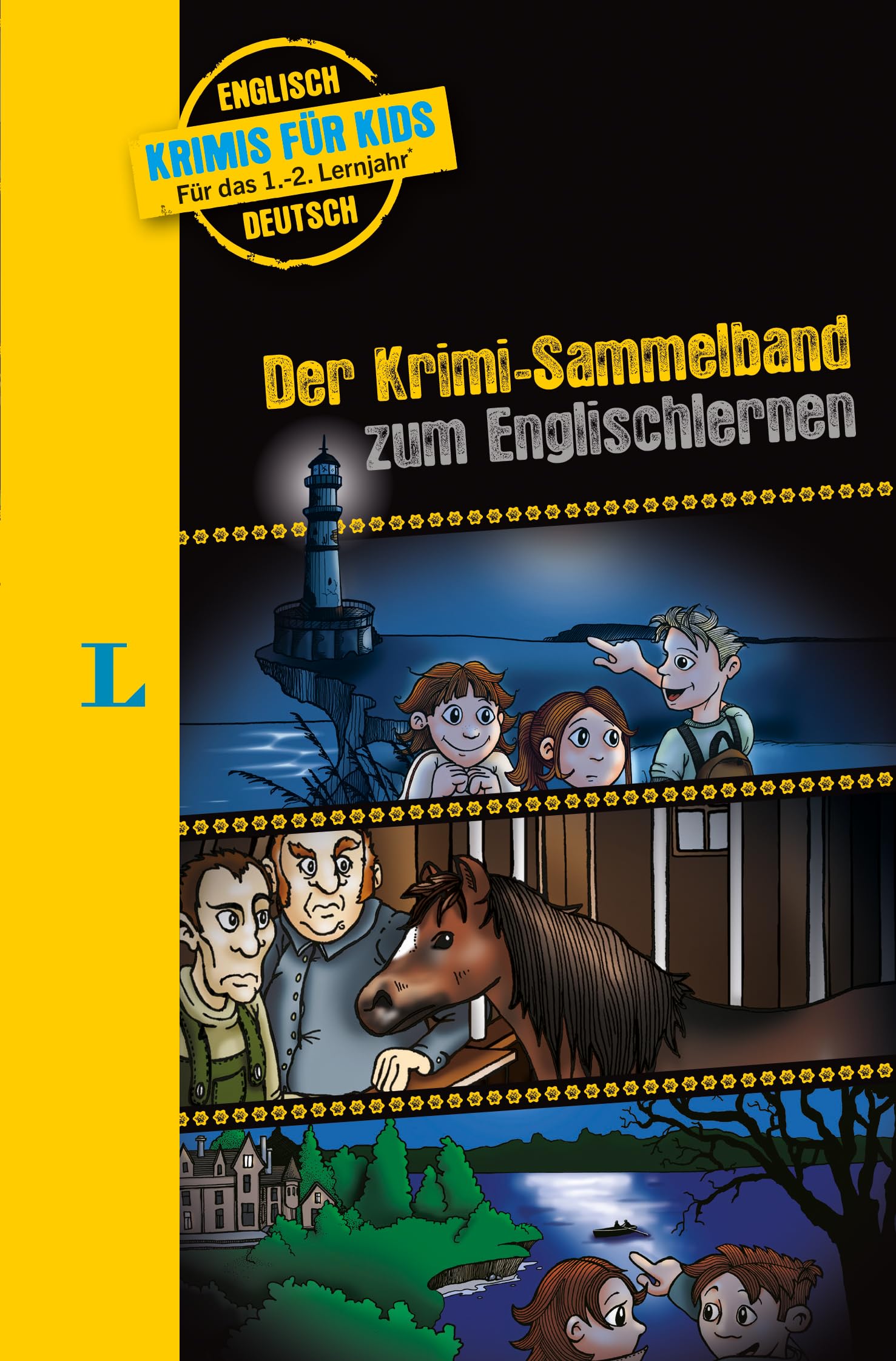 Langenscheidt Krimis für Kids - Der Krimi-Sammelband zum Englischlernen: Englische Lektüre für Kinder, ab 1. Lernjahr