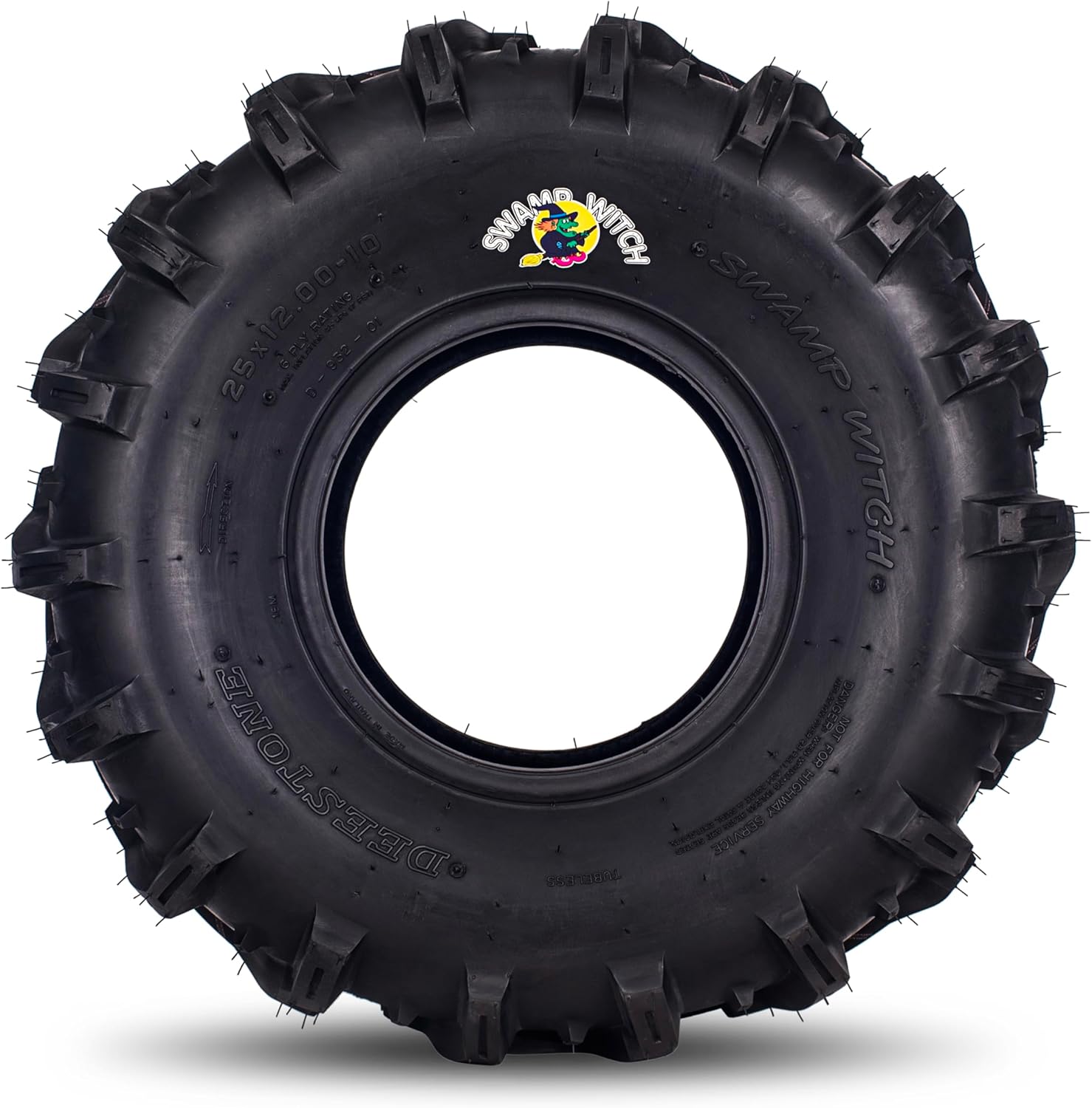 Deestone Swamp Witch D932 ATV/UTV Tire 25/12-10 48J