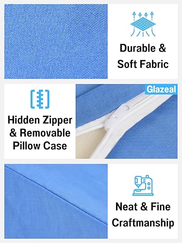 Miniatura 4 de Almohada de elevación de brazos, soporte ergonómico con cuña para elevar las manos, esponja de codo ranurada de espuma quirúrgica elevada para