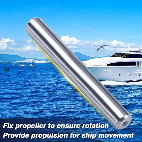 Miniatura 5 de FUSCH 4PCS Pasadores de transmisión de hélice fuera de borda, accionamiento de hélice/pasadores de cizalla compatibles con Johnson Evinrude 10hp