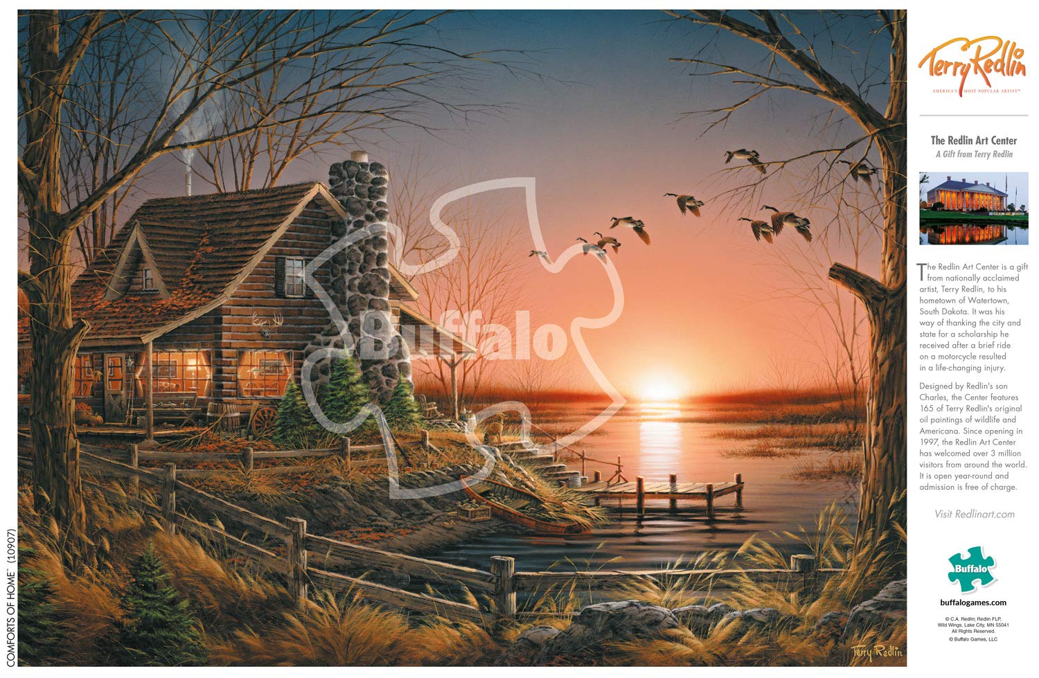 Buffalo Games ジグソーパズル テリー・レッドリン 自宅の快適さ Amazon | Buffalo Games ジグソーパズル テリー・レッドリン