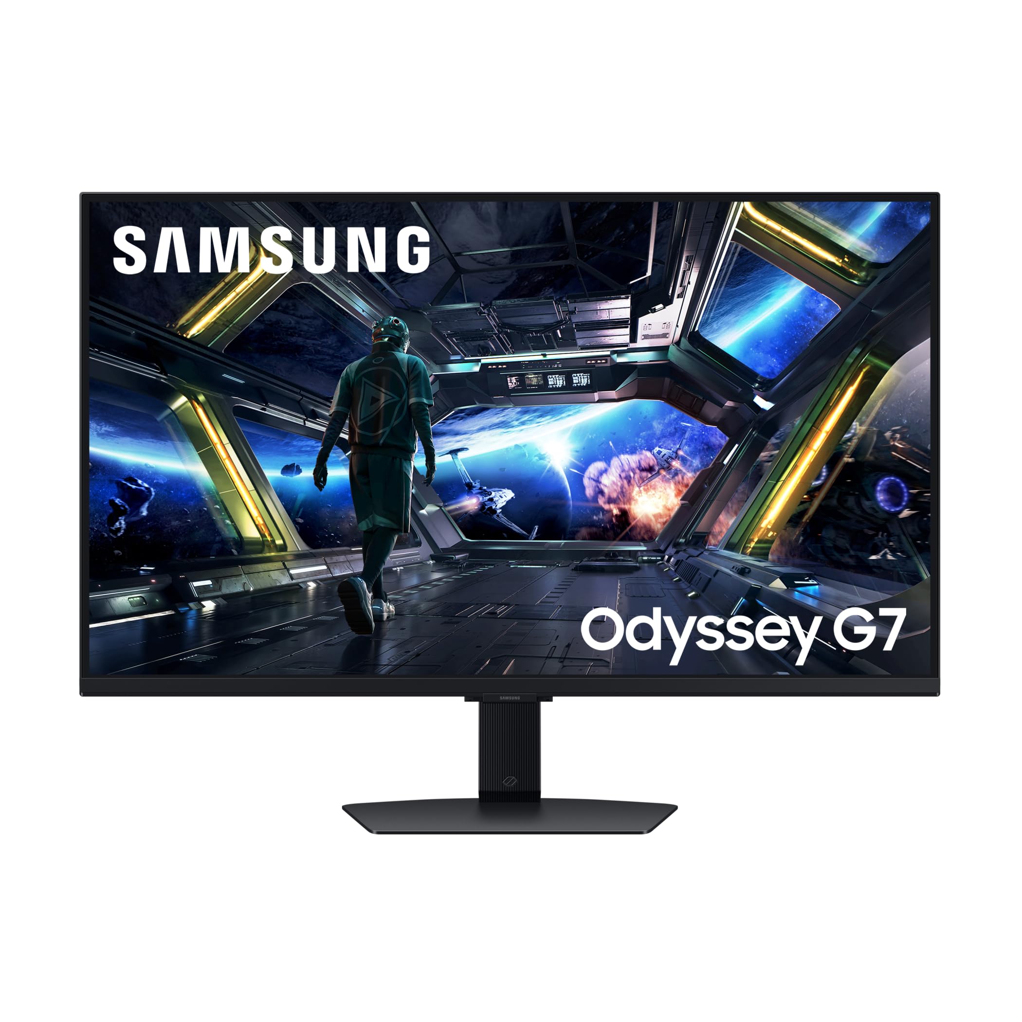 Samsung 27" Odyssey G7 (G70F) Dual Mode 180Hz/360Hz 4K Monitor Gamingowy - Stały IPS, G-SYNC, HDR10