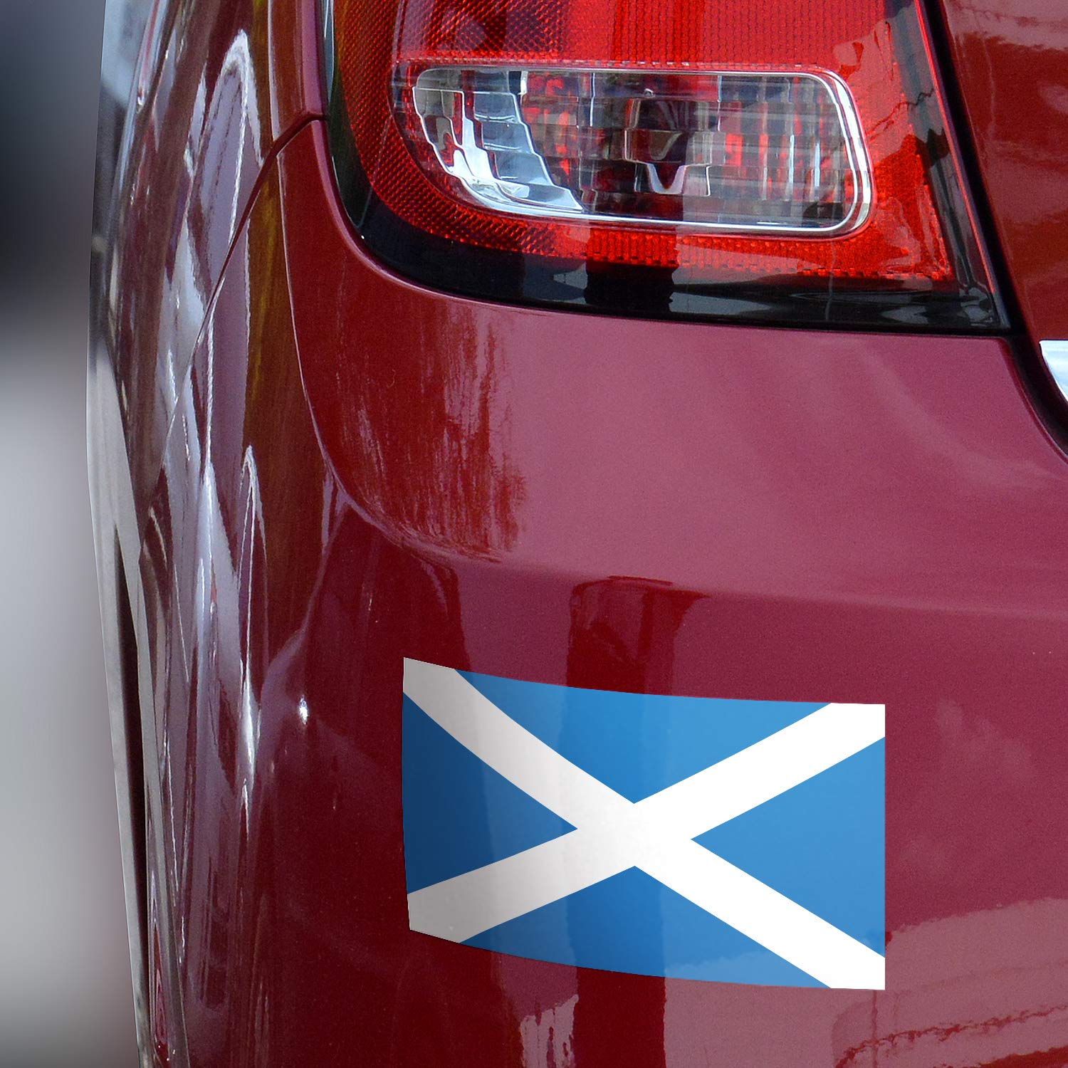 3x5 Scottish Flag Sticker 3-Pack Made with Durable Waterproof Materials Scotland Bumper Sticker Scotland Flag Sticker Scottish Sticker Flag of Scotland Sticker Scotland Flag Decal