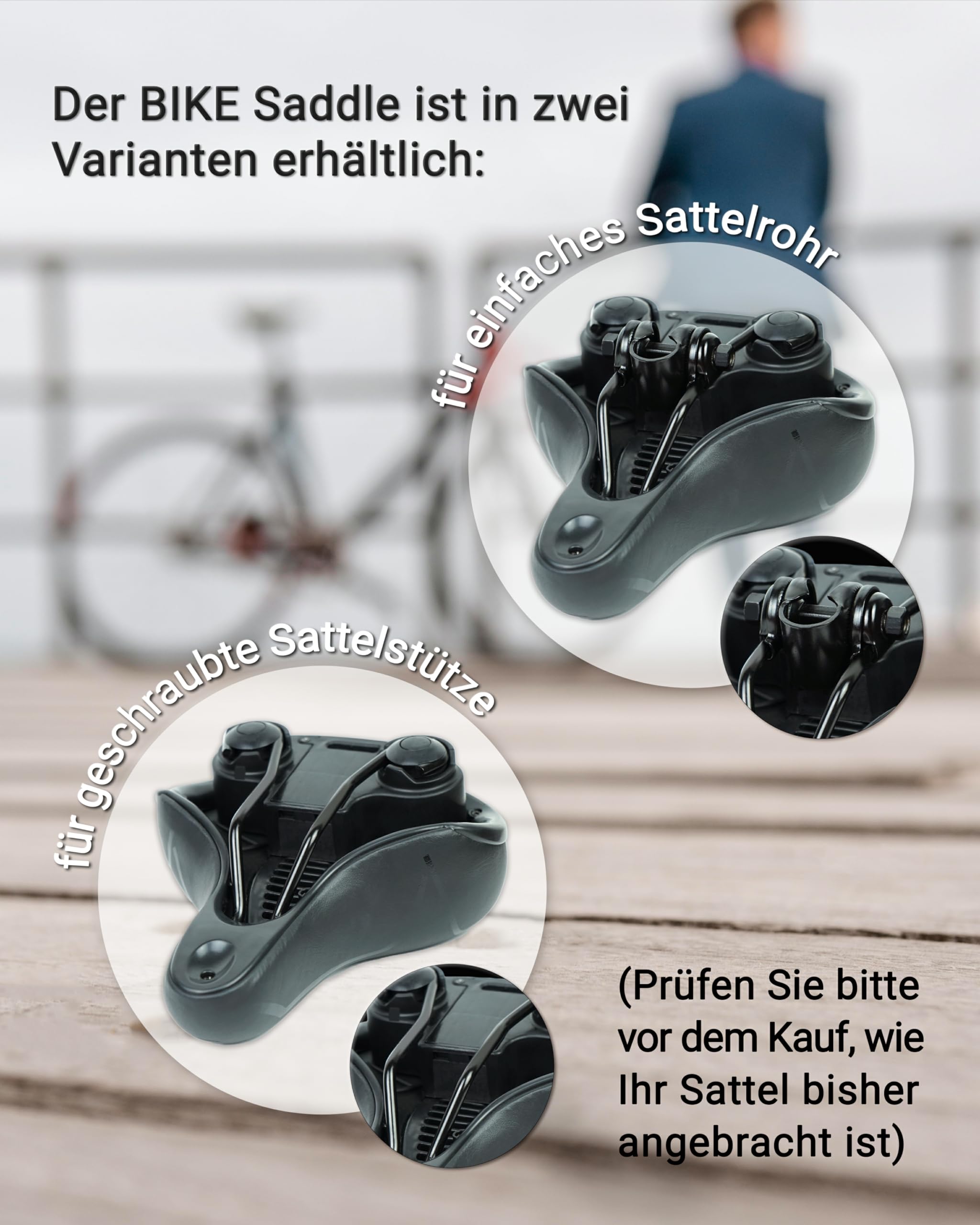 PAJ GPS Fahrradsattel ohne Halterung - Cloud Comfort Technologie - geeignet in Verbindung mit dem Easy Finder 4G (Nicht enthalten) als GPS Tracker für Fahrräder, e Fahrrad, MTB UVM im Fahrrad Sattel