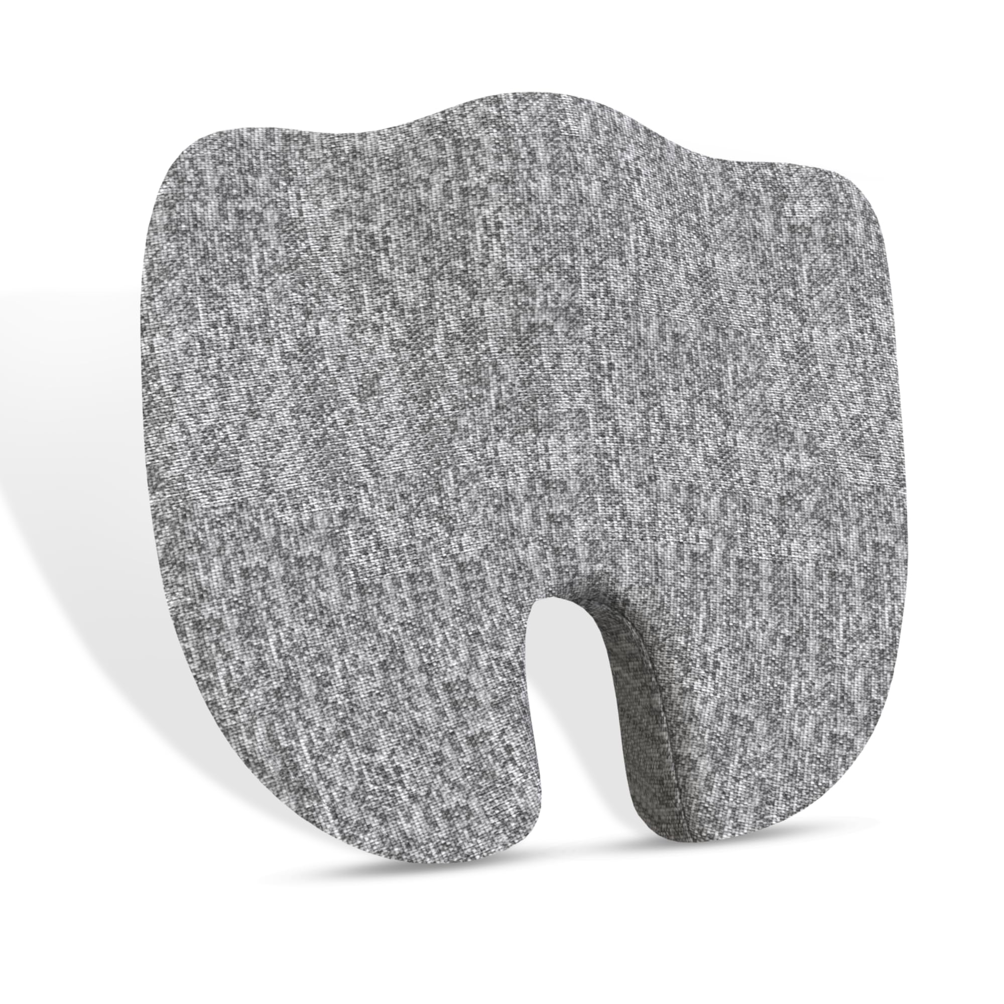 CareFoam Coccyx Seat Cushion Memory Foam for Tailbone Pain Relief | Orthopedic Sciatica & Back Support Pillow for Office