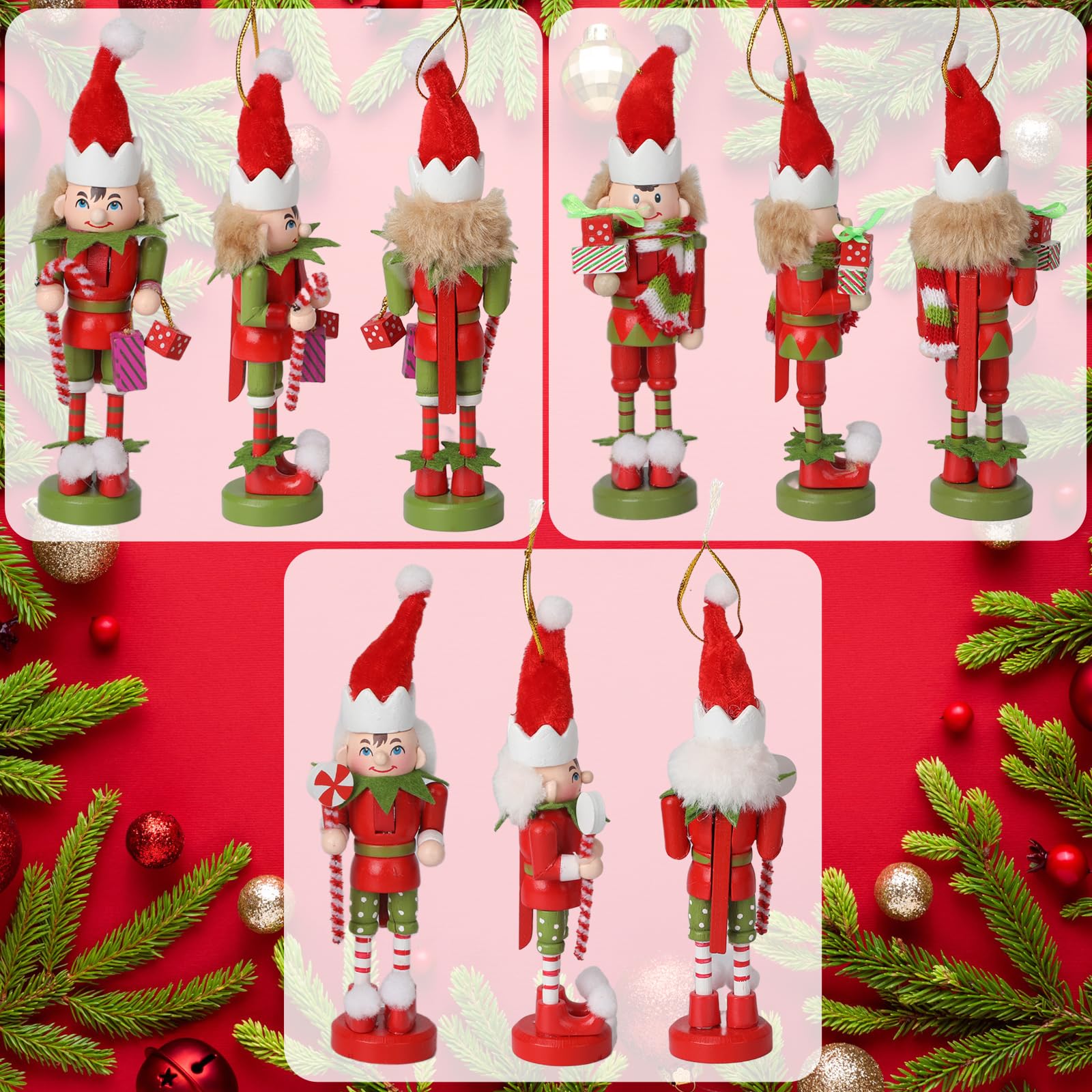 Casse-Noisette De Noël Chiffres Soldat Poupée Arbre Cadeau Boîte 30cm Décoration Figurine Maison Vacances Présente Nouvelle Casse Noisette En Bois Noel Noix Figurine