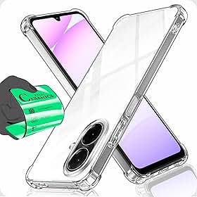 Capa Capinha Anti Shock Transparente + Película Para Samsung Galaxy A07