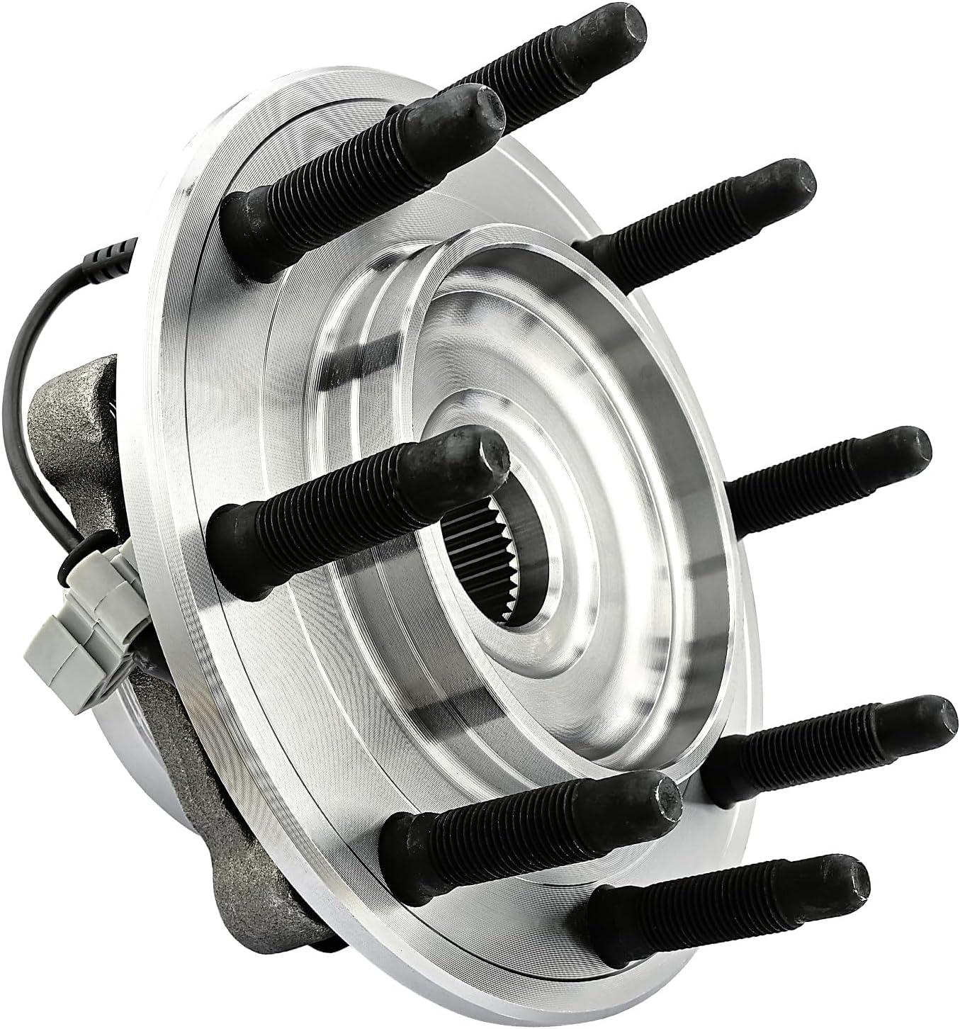 515098 2pcs Front Wheel Bearing and Hub Assembly for Chevy Silverado 2500 3500 HD, for Suburban 2500, for GMC Sierra 2500 3500 HD, for Yukon XL 2500, for Hummer H2, 8 Lug Bolts w/ABS