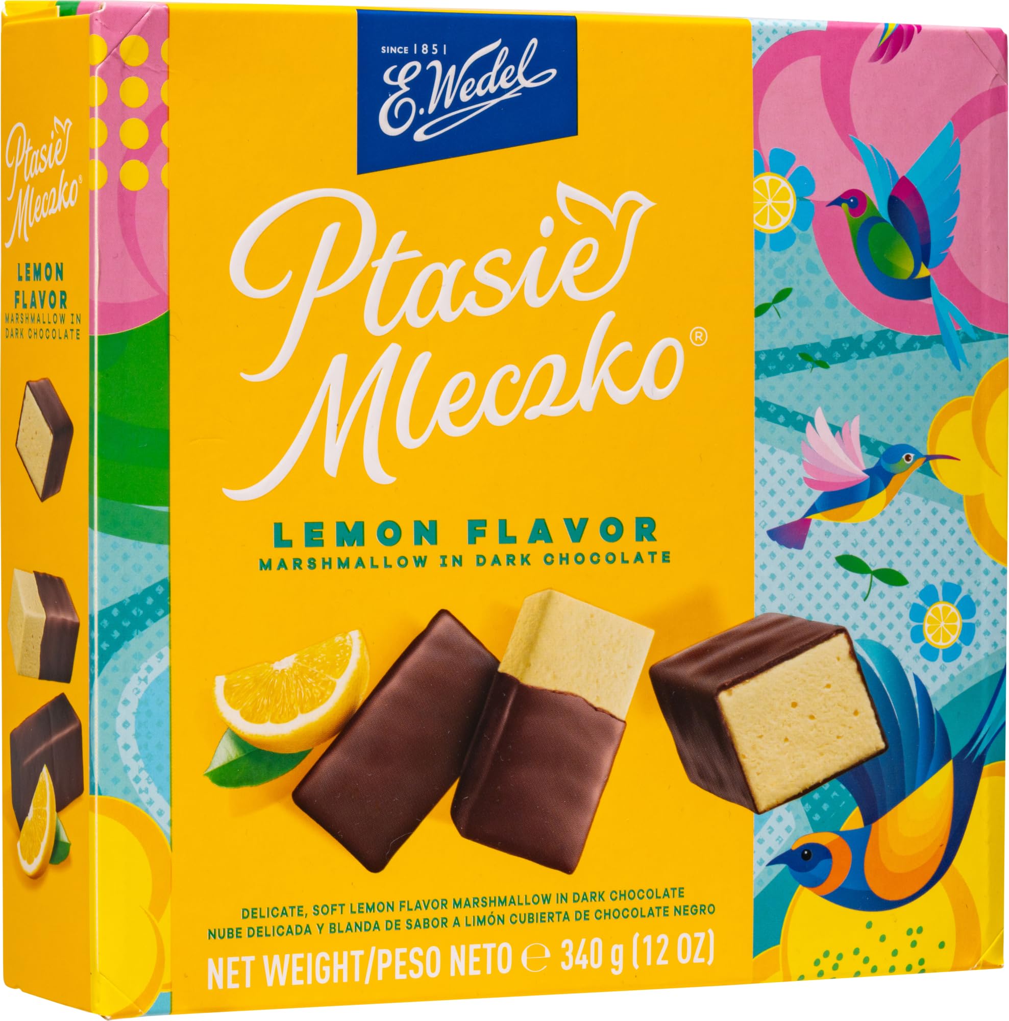 Amazon.com: E. Wedel, Ptasie Mleczko Candy Box, Polish Bird's Milk