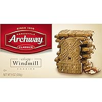 Vista 6 de Archway Cookies, Crispy Windmill, 9 Ounce (Count of 9) Pack of 1