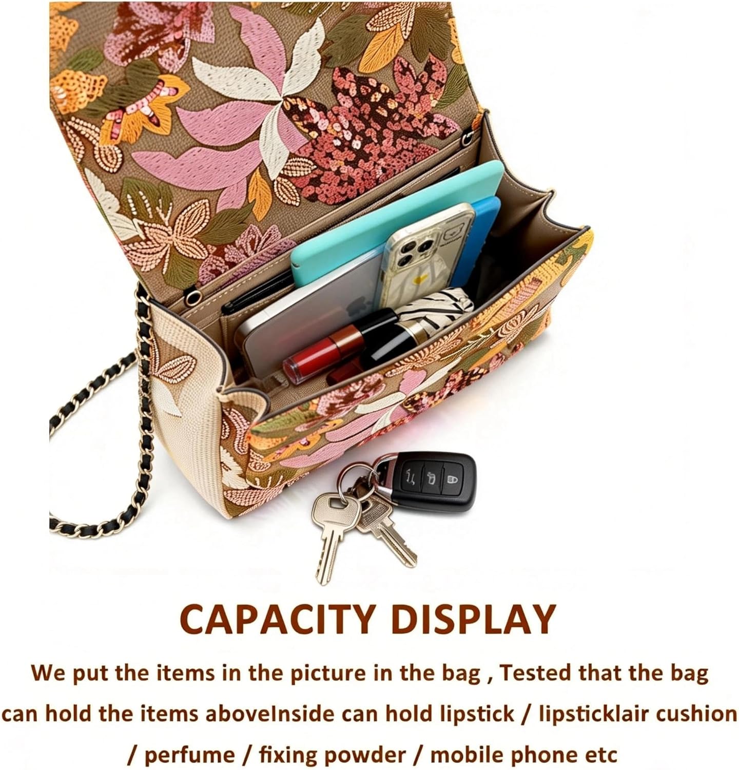 Tote Bag for Women Beach Bag Sequin Embroidery Straw Bag Bohemian Handbag Large Capacity Shoulder Bag Suitable for Vacation Travel Daily - Image 6