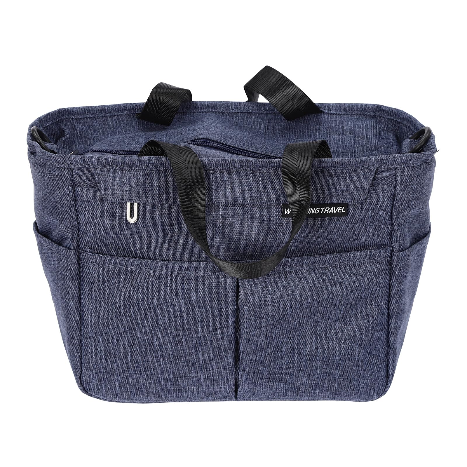 WooDerson Isolierte Lunchtasche, Lunchbag, 1,54 Gallonen Großes Fassungsvermögen, 6-12h Kühlung Und 3-5h Wärmespeicherung, Mit Zusätzlichen Außentaschen
