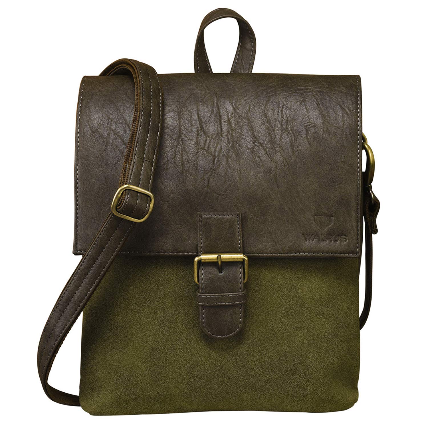 walrus Vegan Leather Unisex Sling Bag |Sling Cross Body Travel Office Business Messenger One Side Shoulder Bag for Men & Women-picture-53