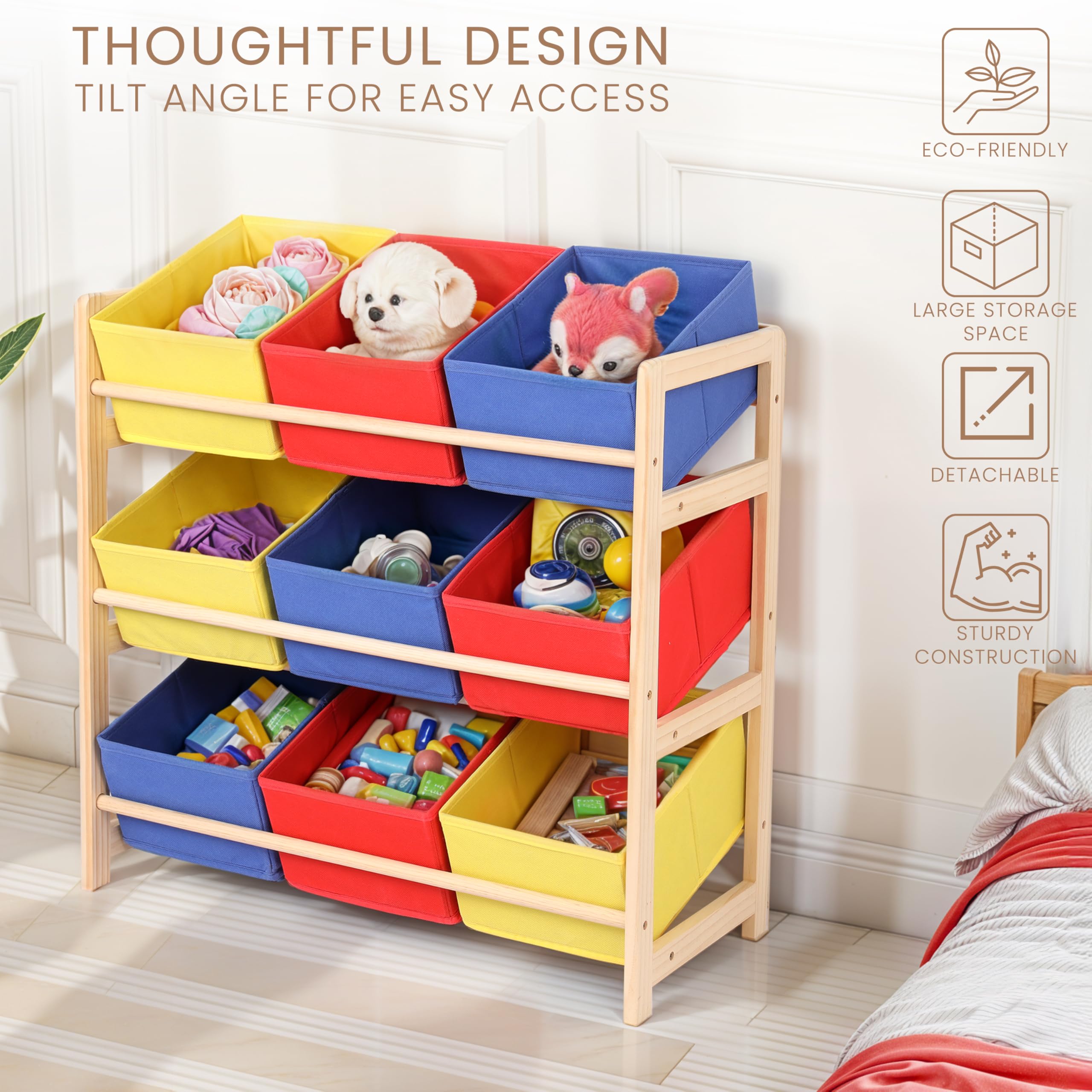 Lot De 2 Cubes De Rangement Pour Chambre à Coucher Et Salon
