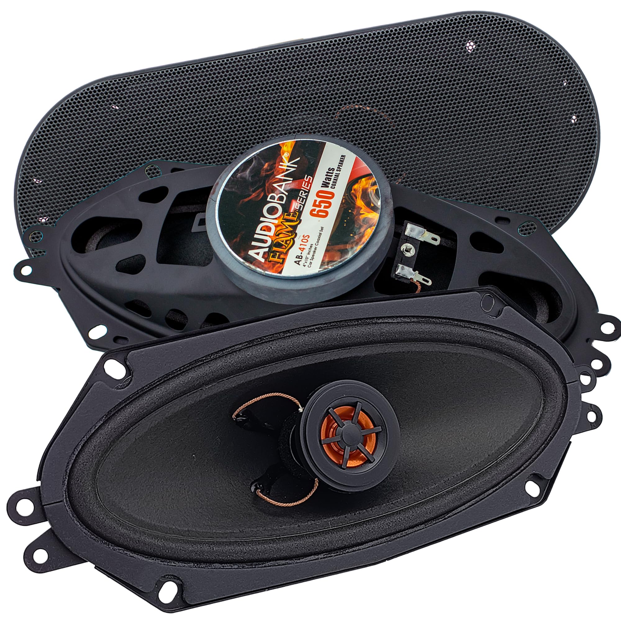 Amazon.com: Audiobank AB410S 4x10 Inches 650 Watt Max Power 2-Way