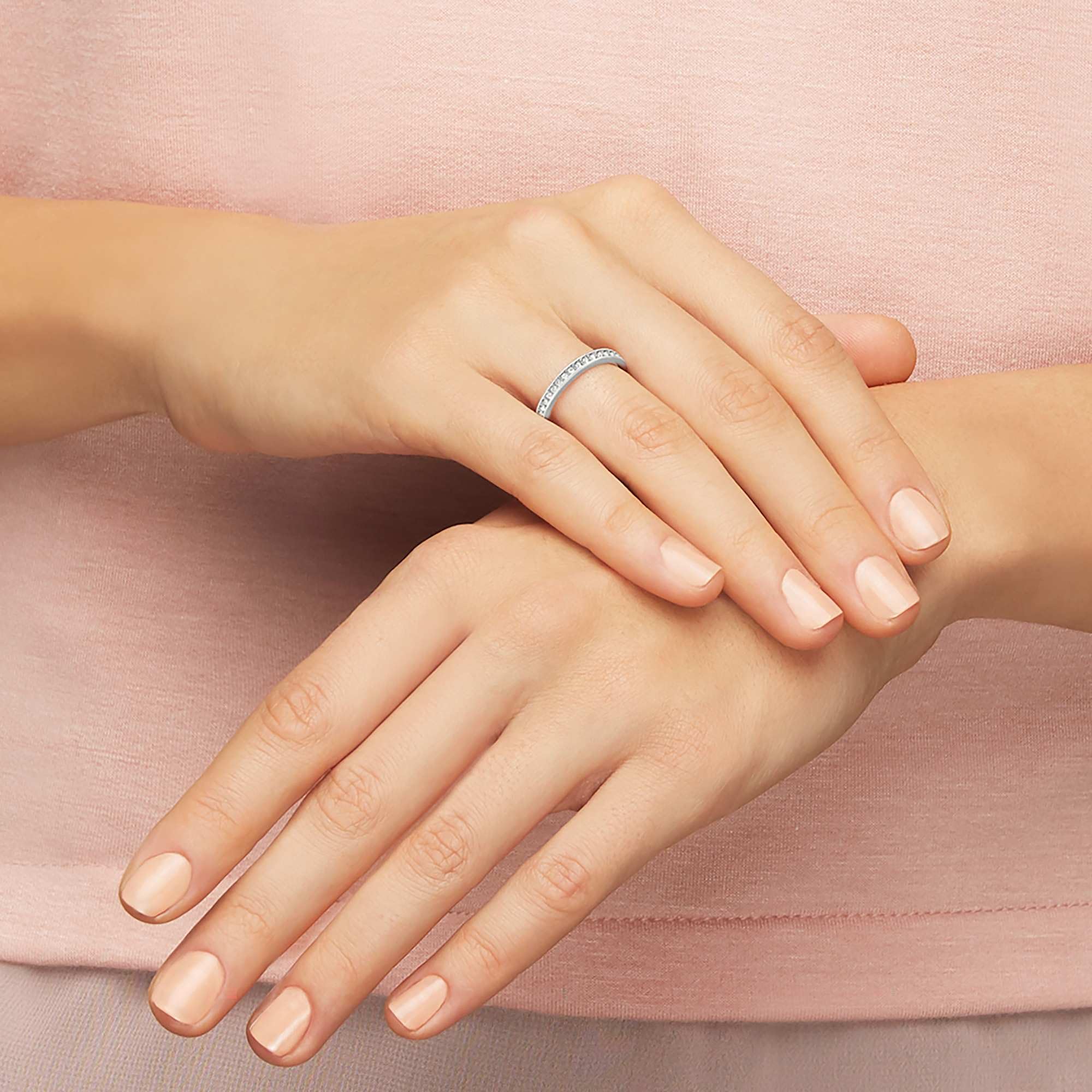 Swarovski – Anillo de mujer medio-hecha metal (Plata)