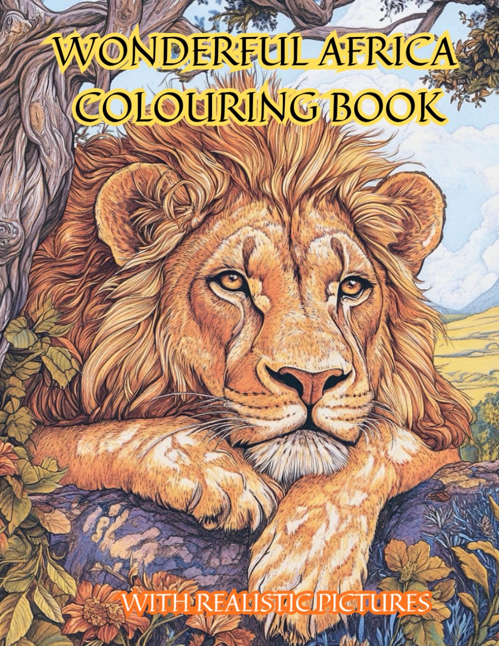 Wonderful Africa Colouring Book