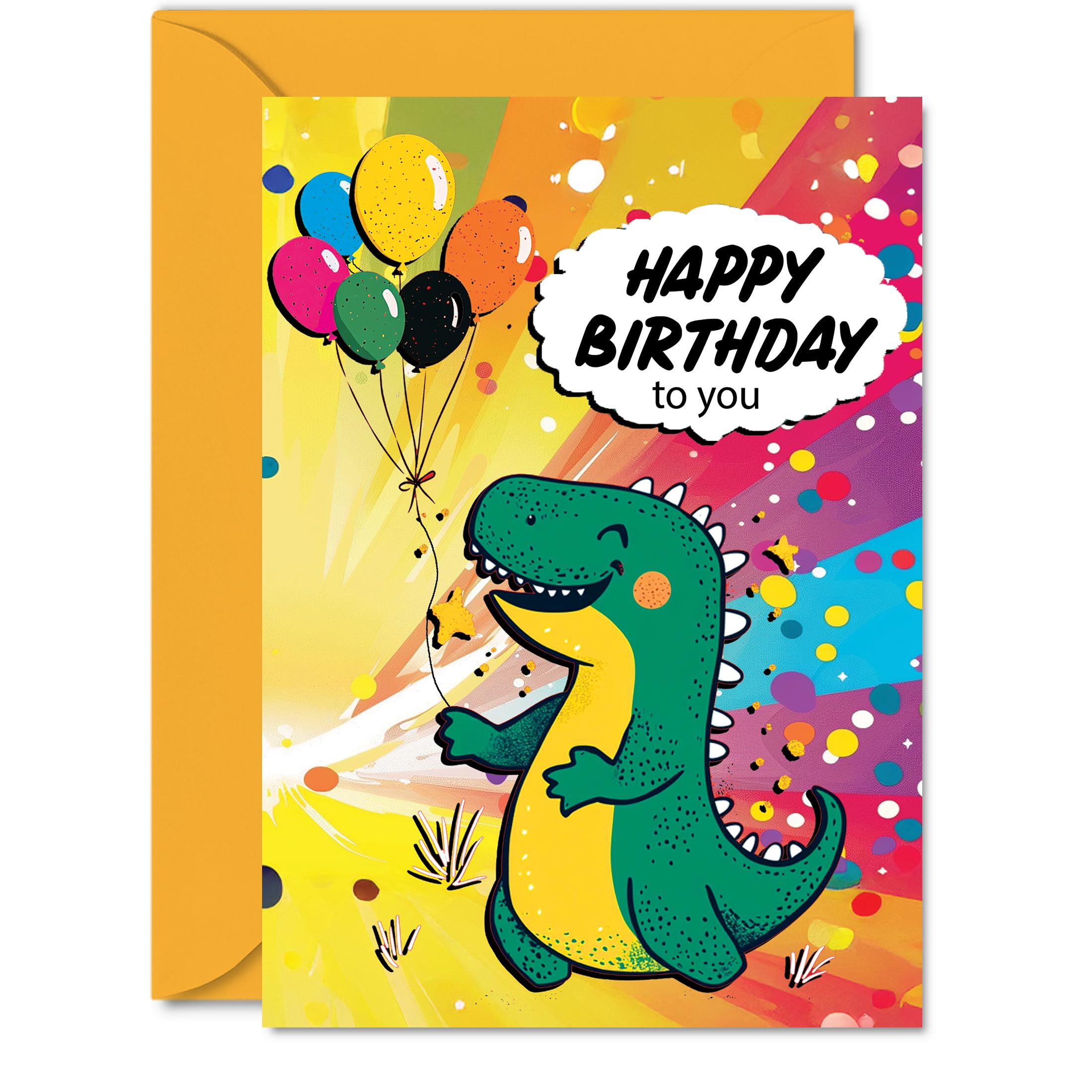 Birthday Card Boys, Roarsome Dinosaur Party