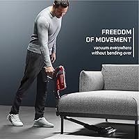 Vista 23 de Rowenta, Aspiradora inalámbrica, aspiradora X-Force Flex 14.60, contenedor de polvo XL de 30.4 onzas, tecnología Flex, detección automática de piso