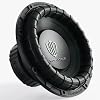 12 1600W MAX Power Dual Voice Coil 4 Ohm Car Subwoofer, Easy to Install, Black-S224 MB-S224