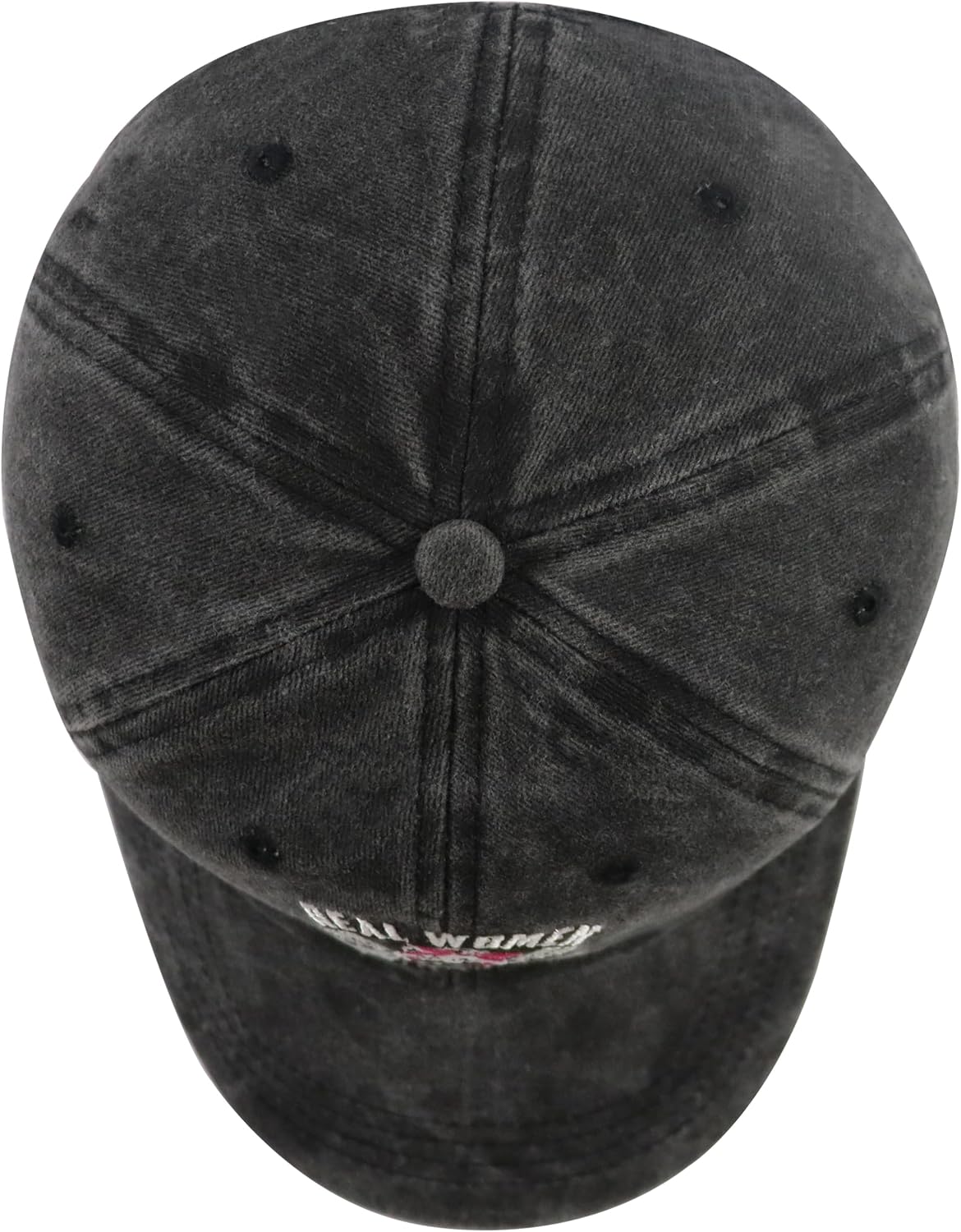 Real Women Ride Bikes Hats for Women, Funny Vintage Cotton Embroidered Baseball Cap image 4