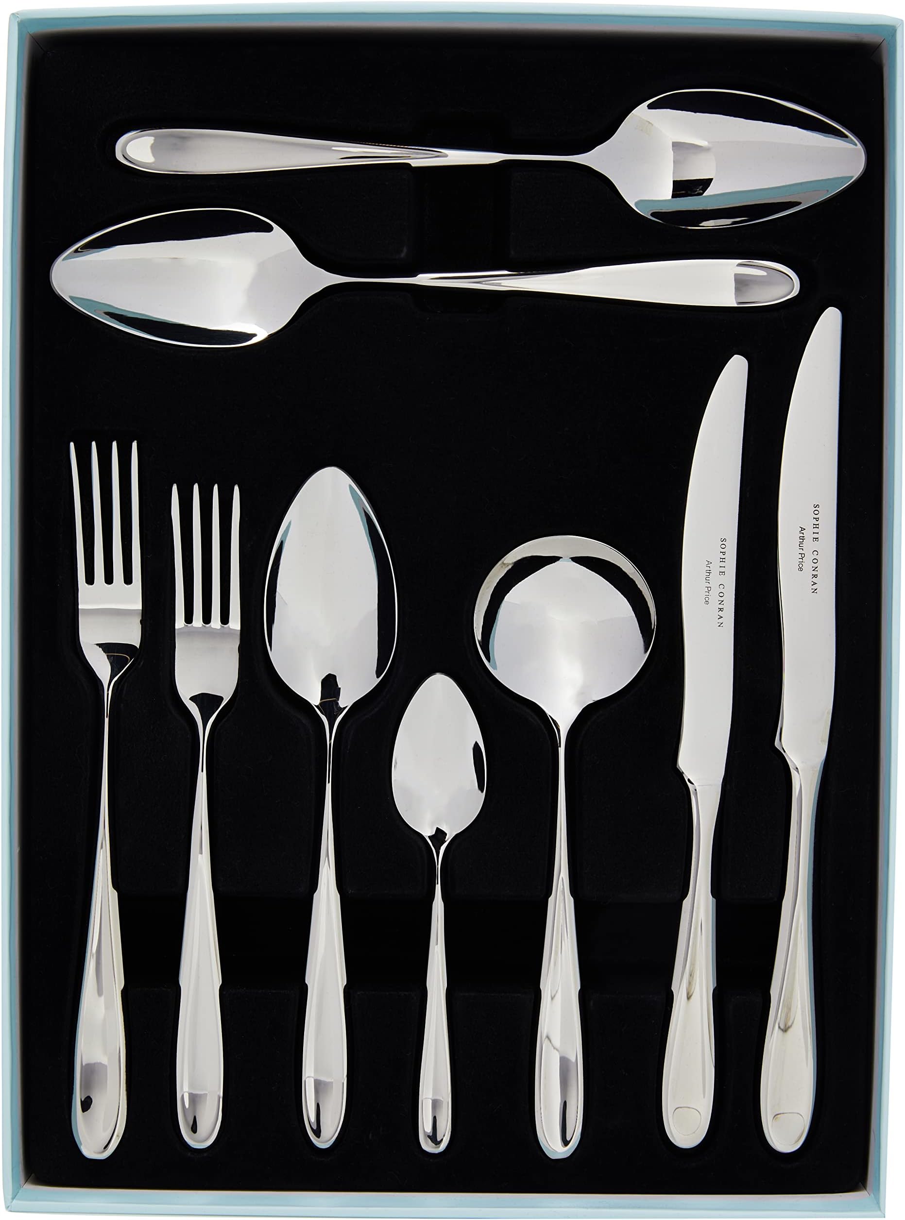 Rivelin 44-Piece Box Set, Silver