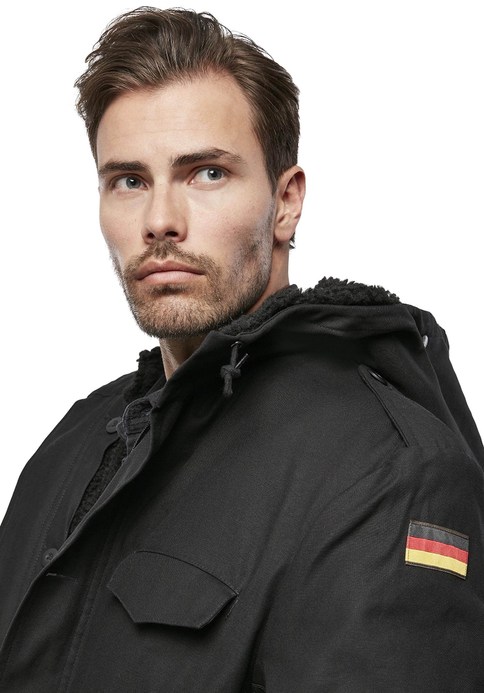 Brandit Brandit Bw - Parka Con Bandera de Inglaterra Chaqueta Hombre (Pack de 1)