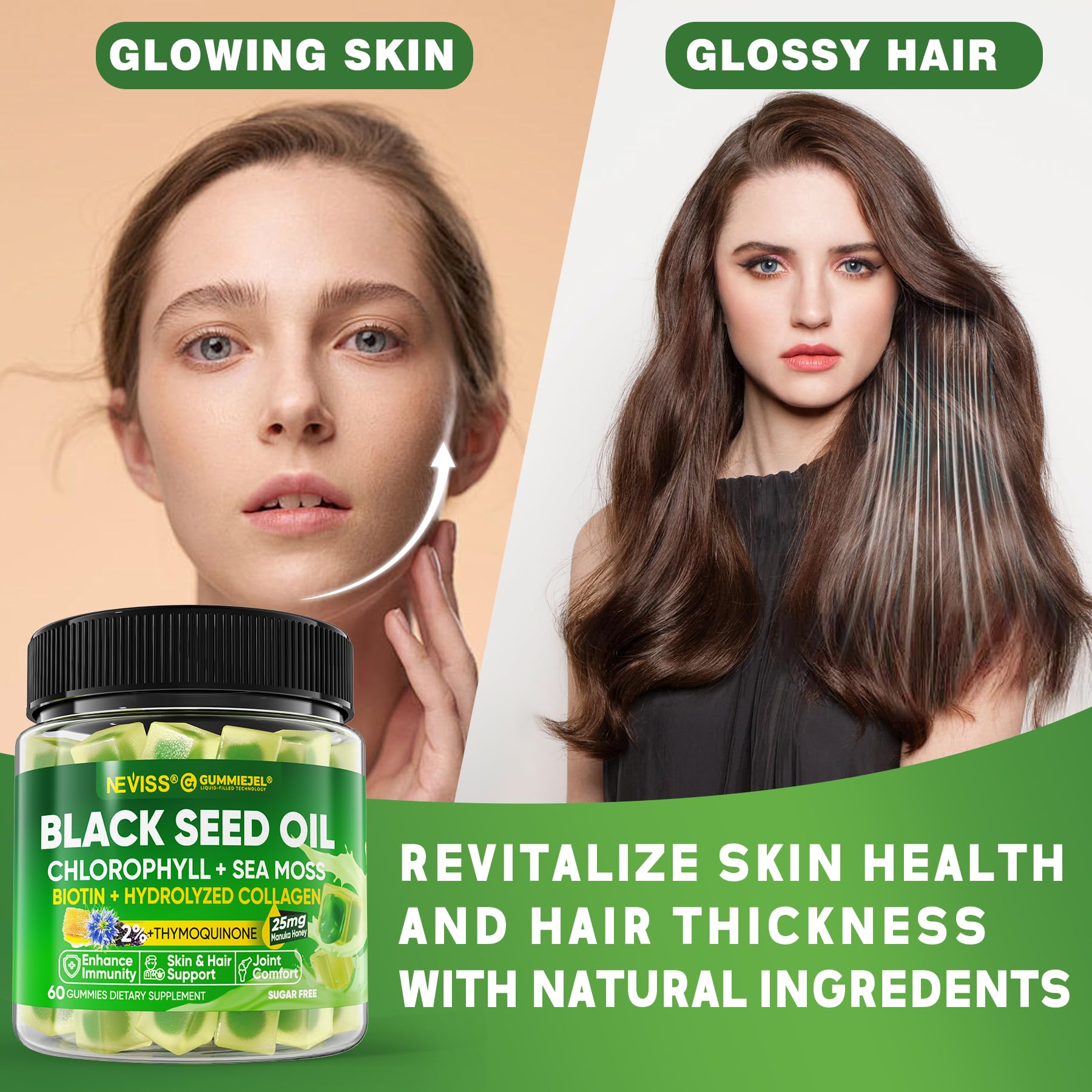 Amazon.com: Black Seed Oil Gummies for Adults & Kids 9+