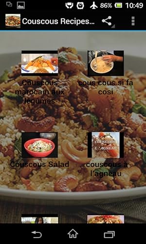 Couscous Recipes Videos Vol 1