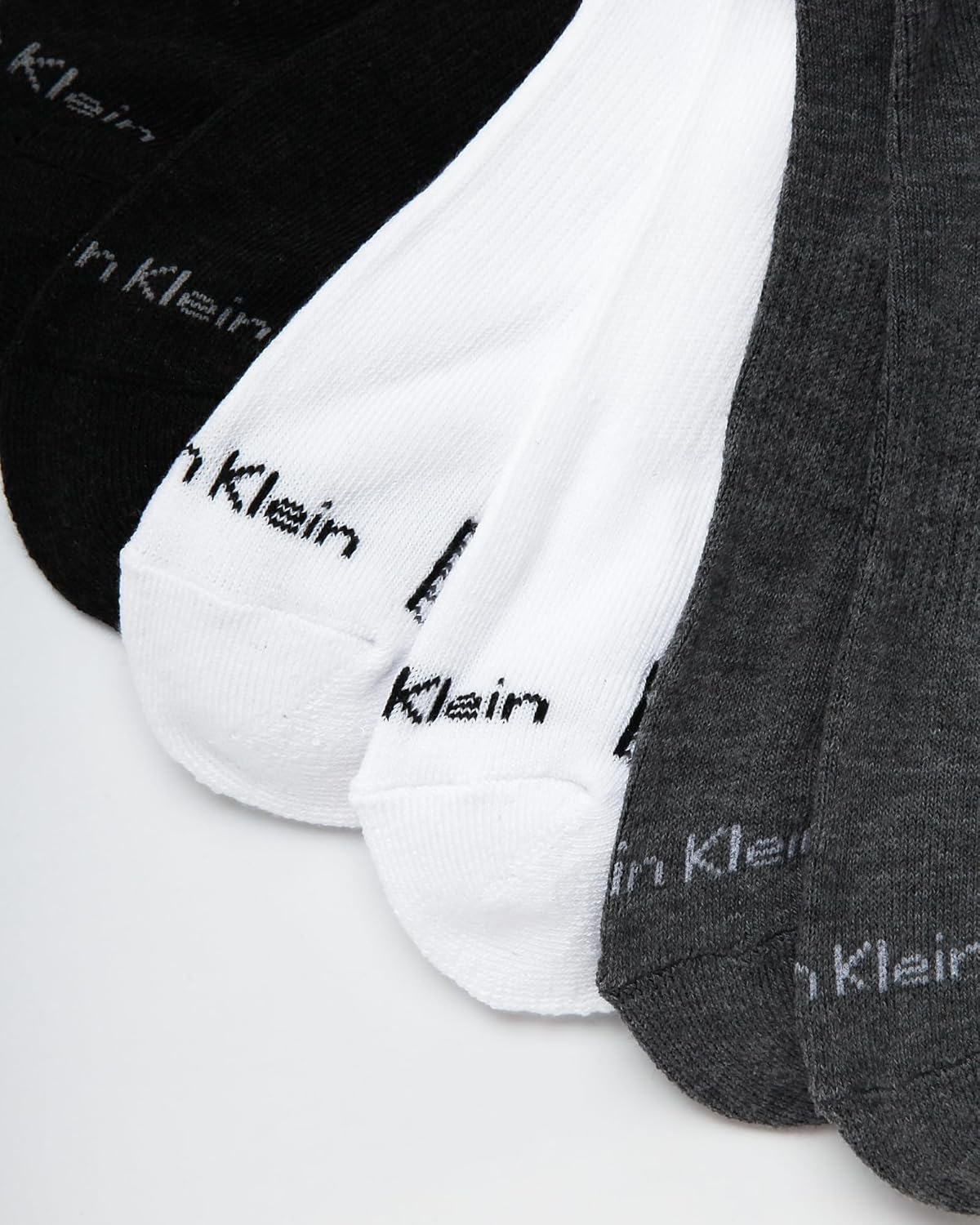 Calvin Klein Mens No Show Socks - 12 Pack Lightweight Breathable Cushioned Athletic Low Cut Socks for Men - Image 3