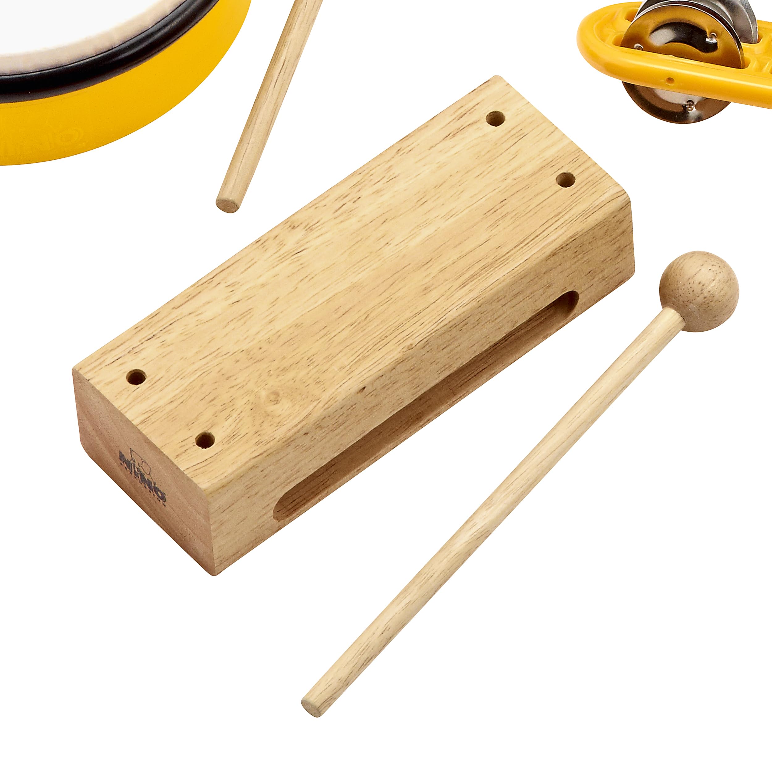 Nino Percussion NINOSET012 - Assortimento di 12 strumenti a percussione