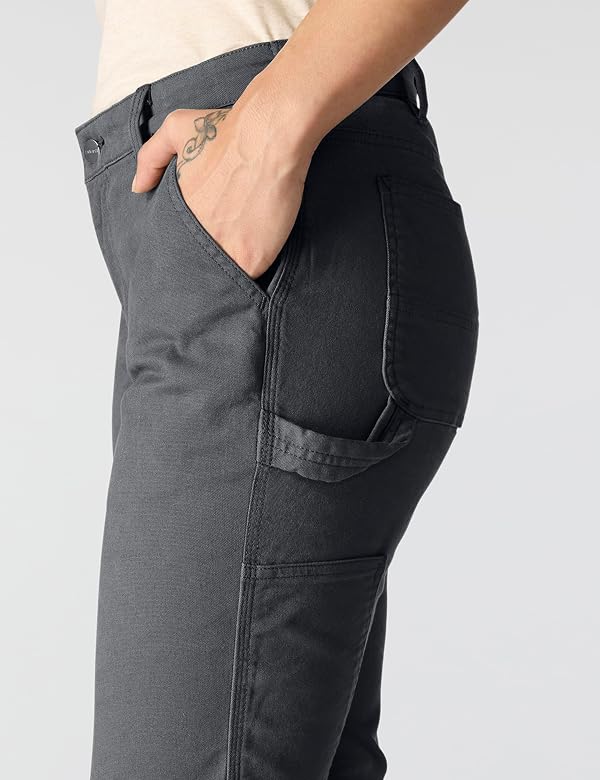 Carhartt Women's The Essential Ashland Pant, Shadow, 12 Tall by Carhartt - Used condition - Image 3
