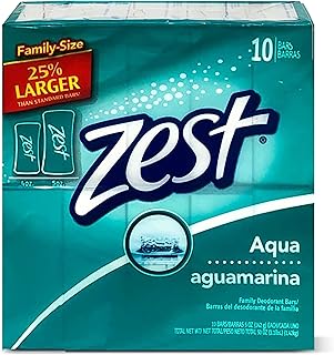 Zest Aqua Soap 5 oz, 10 count