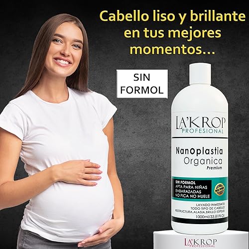 Miniatura 6 de LA ' KROP - TRATAMIENTO CABELLO DE QUERATINA - KERATINA PARA ALISAR EL PELO - TRATAMIENTO PARA CABELLO SECO Y MALTRATADO - KERATINA ORGANICA SIN