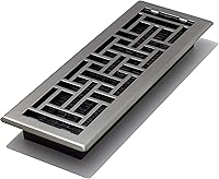 Vista 25 de Decor Grates AJH410-NKL Registro de suelo, 4 x 10 pulgadas, níquel