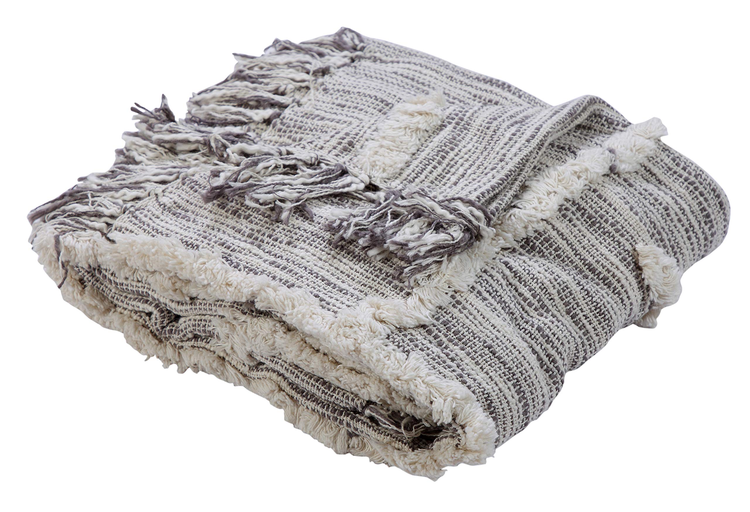 Cornered Linework Throw Blanket