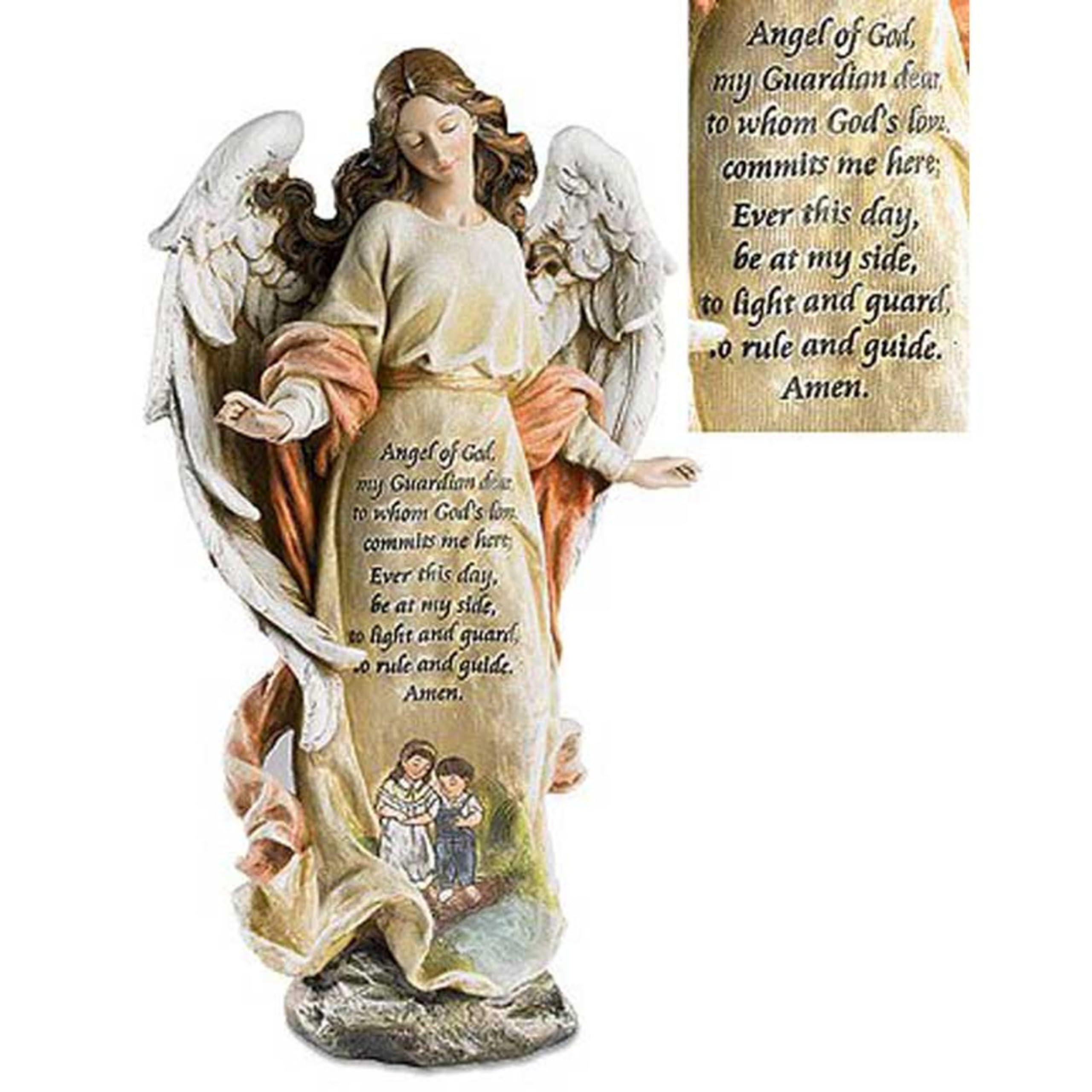 Avalon Gallery Figurine Ange Gardien avec Enfants : Nt202