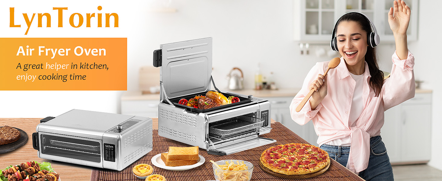 Amazon.com: LynTorin Pizza Oven Combo, 10-in-1 Digital Countertop