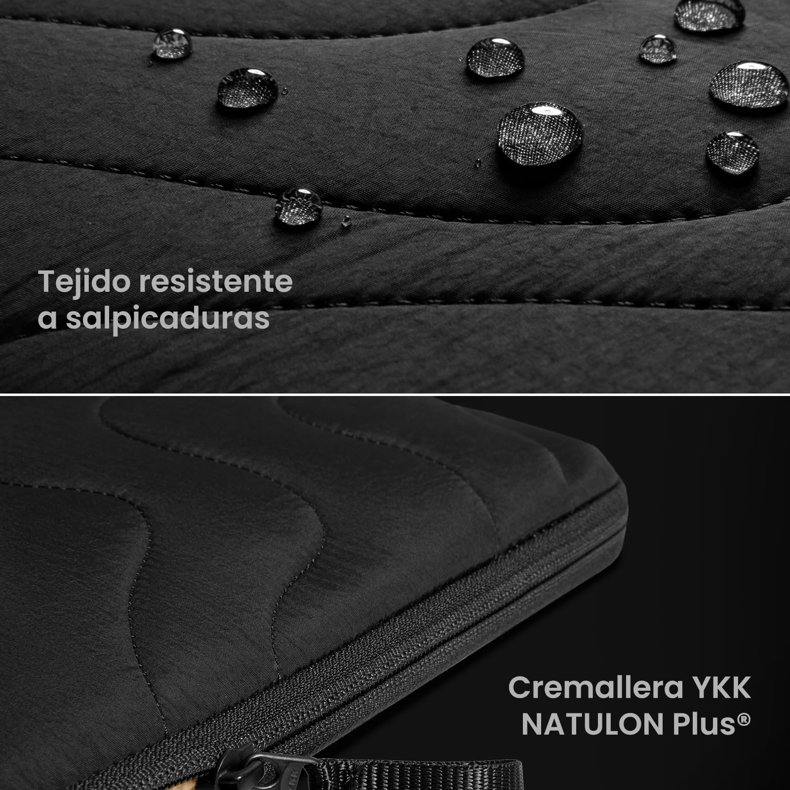 tomtoc 360° Funda para 13 Pulgadas Nuevo MacBook Air M5/A3449 (2026), M4/A3240 (2025), M3/M2/M1, 13" MacBook Neo A18 Pro/A3404, 13" MacBook Pro M2/M1, 13" iPad Pro/Air M5/M4 2026, Bolsa para Ordenador