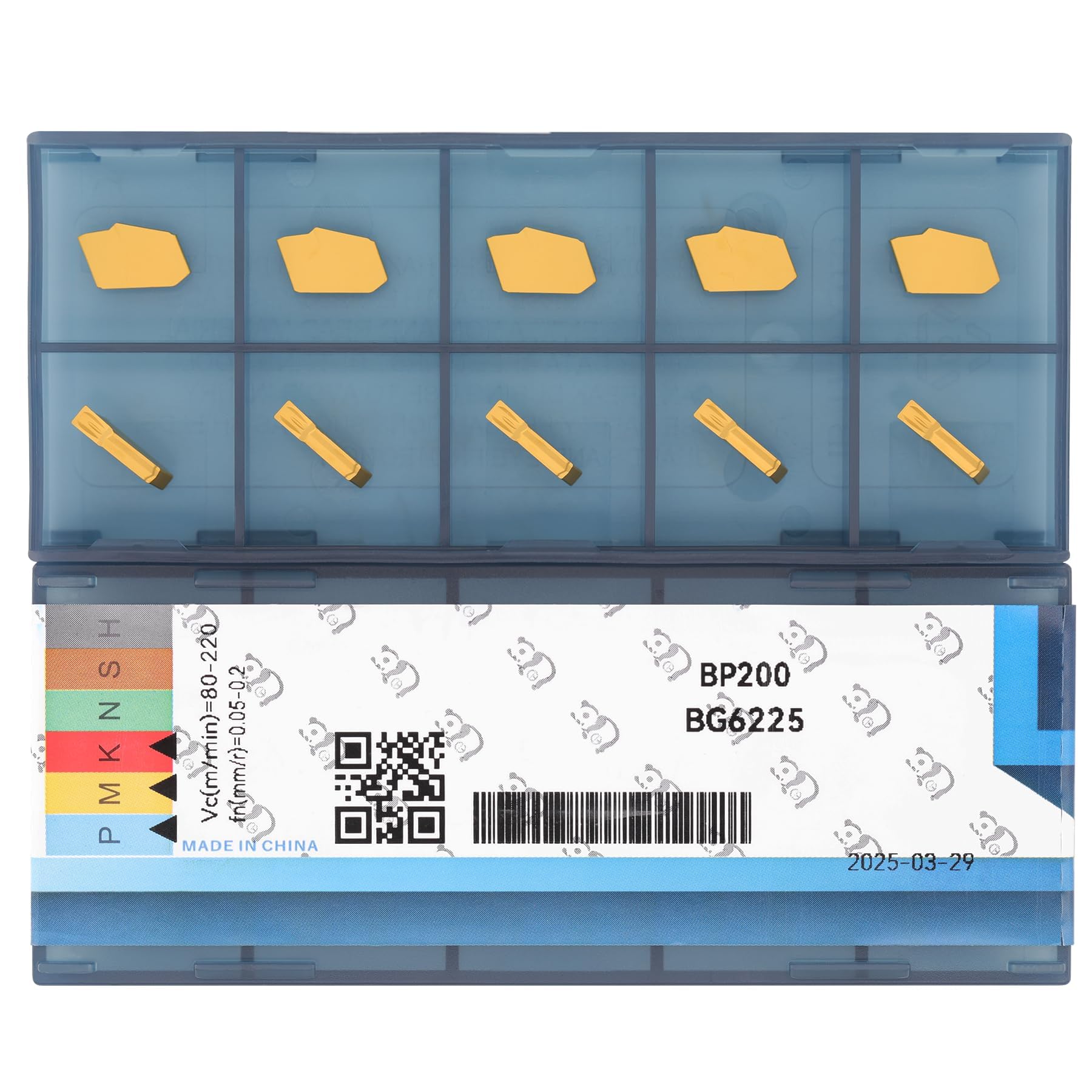 Carbide Grooving Inserts - SP500 for Steel -9