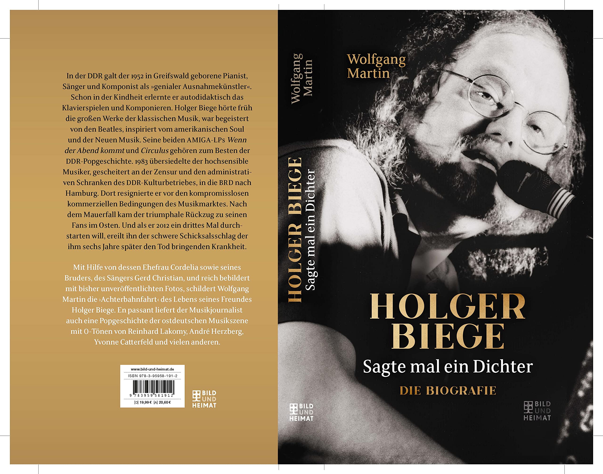 Sagte mal ein Dichter: Holger Biege. Biografie
