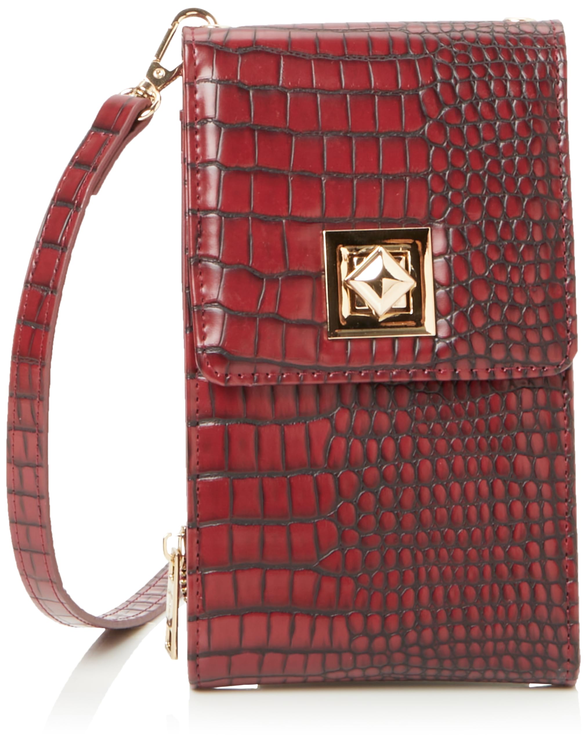 NAEMI Women's Shoulder Bag, DarkRed, One Size