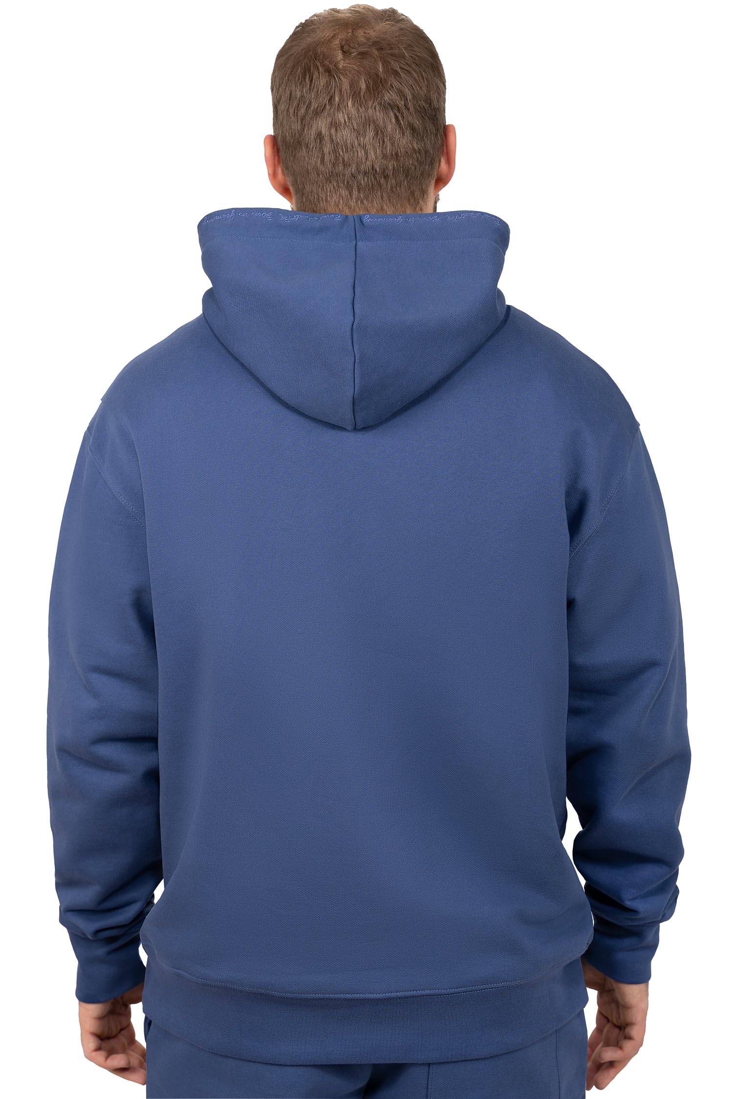 Reichstadt Sports Felpa Uomo Cappuccio Cotone Fitness Tempo Libero | Felpa sportiva da uomo con cappuccio in cotone traspirante, ideale per fitness, allenamento e tempo libero